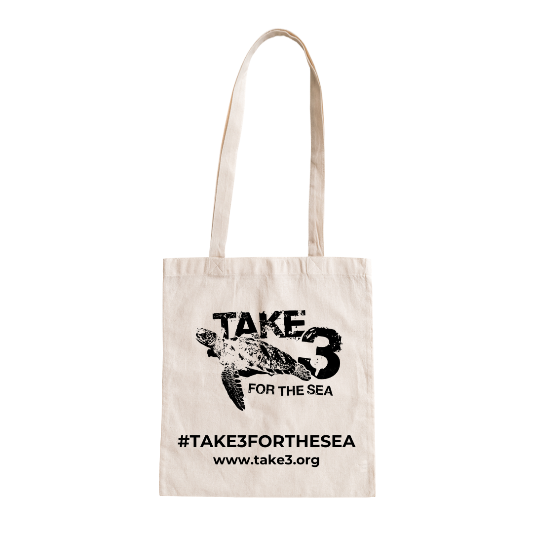 #Take3fortheSea Tote Bag